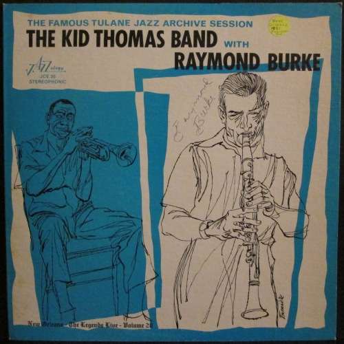 THE KID THOMAS BAND - THE FAMOUS TULANE JAZZ ARCHIVE SESSION (LP/VINYL)