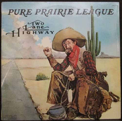 PURE PRAIRIE LEAGUE - TWO LANE HIGHWAY (LP/VINYL)