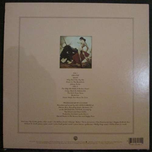 RY COODER - BORDERLINE  (LP/VINYL)