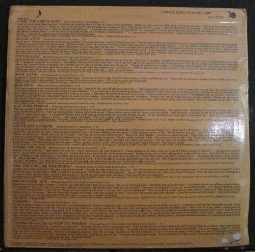 CAROLE KING - TAPESTRY  (LP/VINYL)