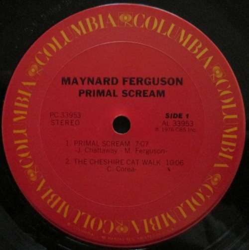 MAYNARD FERGUSON - PRIMAL SCREAM  (LP/VINYL)