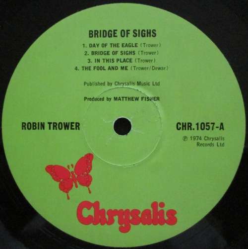 ROBIN TROWER - BRIDGE OF SIGHS (LP/VINYL)