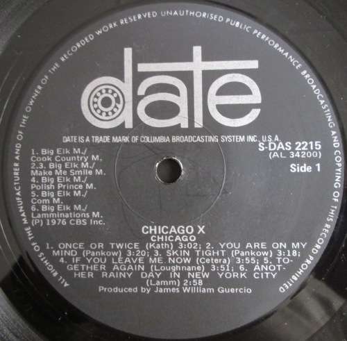 CHICAGO - CHICAGO X   (LP/VINYL)