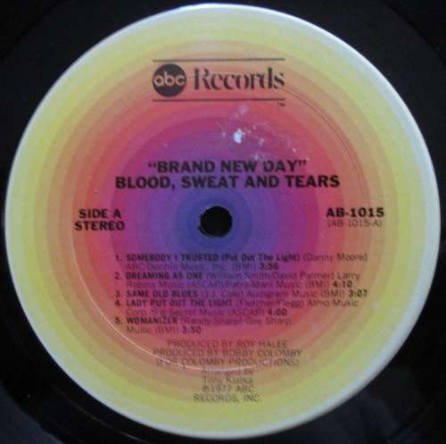 BLOOD SWEAT & TEARS - BRAND NEW DAY  (LP/VINYL)