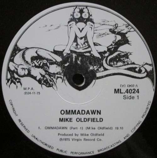 MIKE OLDFIELD - OMMADAWN (LP/VINYL)