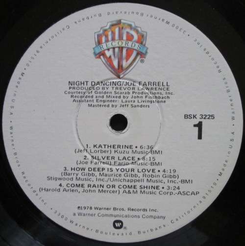 JOE FARRELL - NIGHT DANCING  (LP/VINYL)