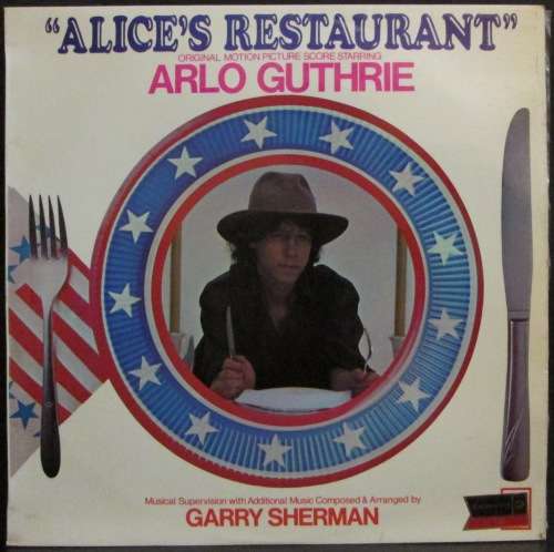 ARLO GUTHRIE / GARRY SHERMAN - ALICES RESTAURANT  (LP/VINYL)