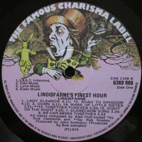 LINDISFARNE - FINEST HOUR  (LP/VINYL)