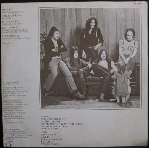 URIAH HEEP - FALLEN ANGEL  (LP/VINYL)