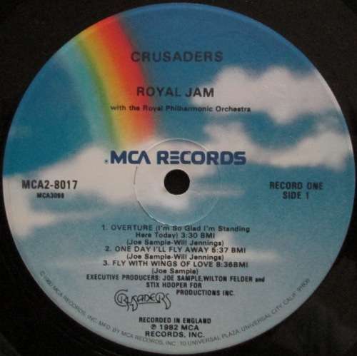 THE CRUSADERS with B.B. KING and the ROYAL PHILARMONIC ORCHESTRA - ROYAL JAM (2xLP/VINYL)
