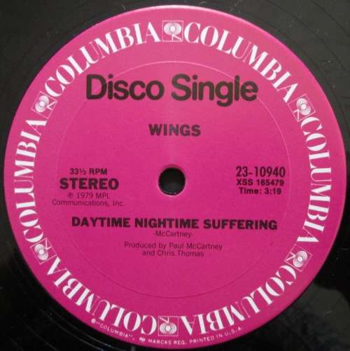 WINGS - GOODNIGHT TONIGHT (12 SINGLE/VINYL)