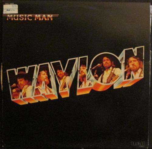 WAYLON JENNINGS 1980 RCA VICTOR MUSIC MAN (LP/VINYL)