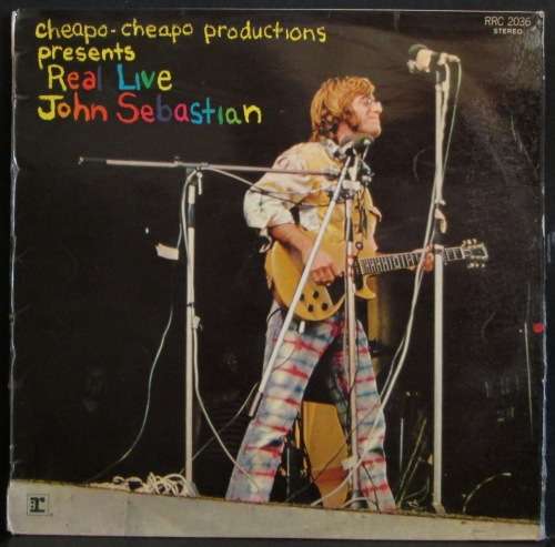 JOHN SEBASTIAN - REAL LIVE   (LP/VINYL)