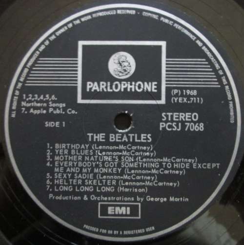 THE BEATLES - THE BEATLES (WHITE ALBUM) (2xLP/VINYL)