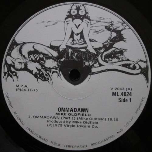 MIKE OLDFIELD - OMMADAWN  (LP/VINYL)