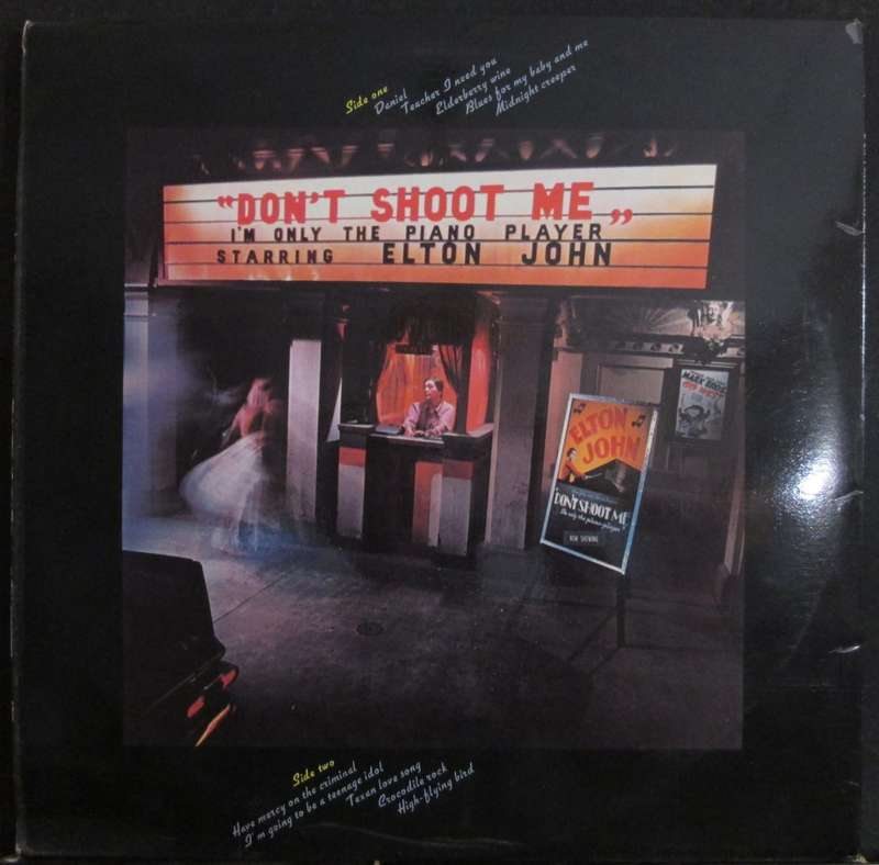 ELTON JOHN - DONT SHOOT ME IM ONLY THE PIANO PLAYER  (LP/VINYL)