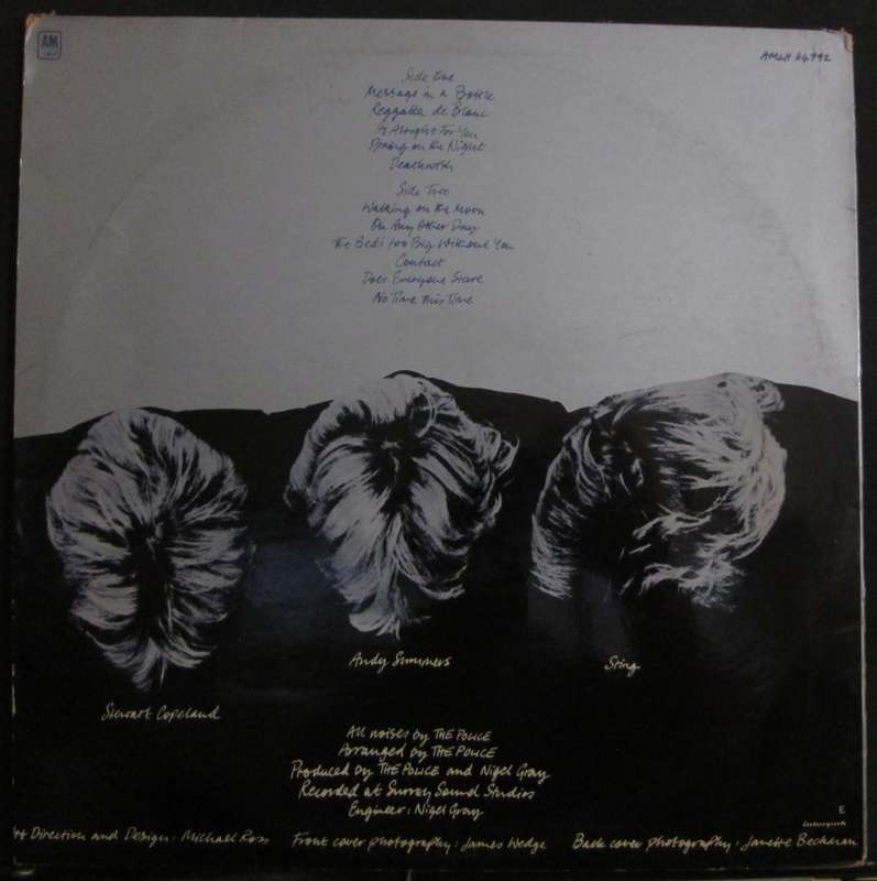 THE POLICE - REGGATTA DE BLANC  (LP/VINYL)