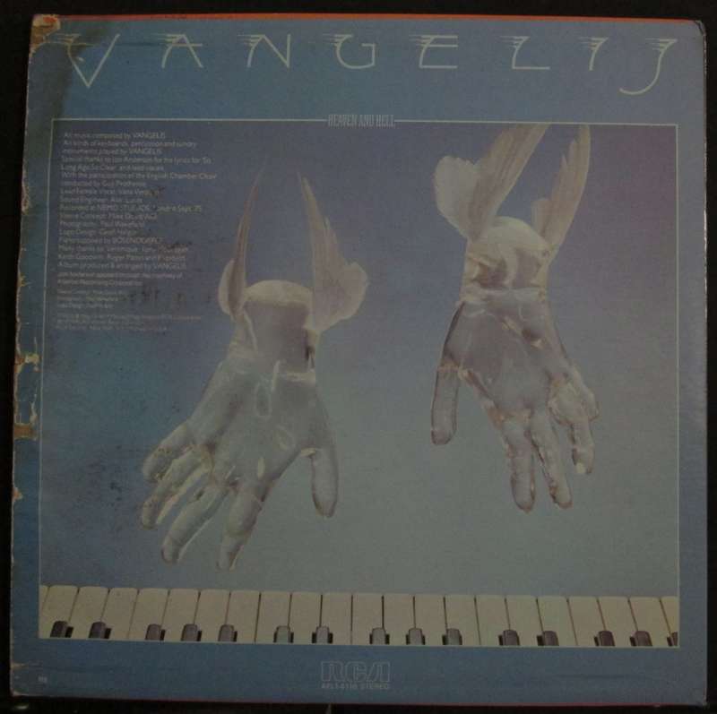 VANGELIS - HEAVEN AND HELL  (LP/VINYL)