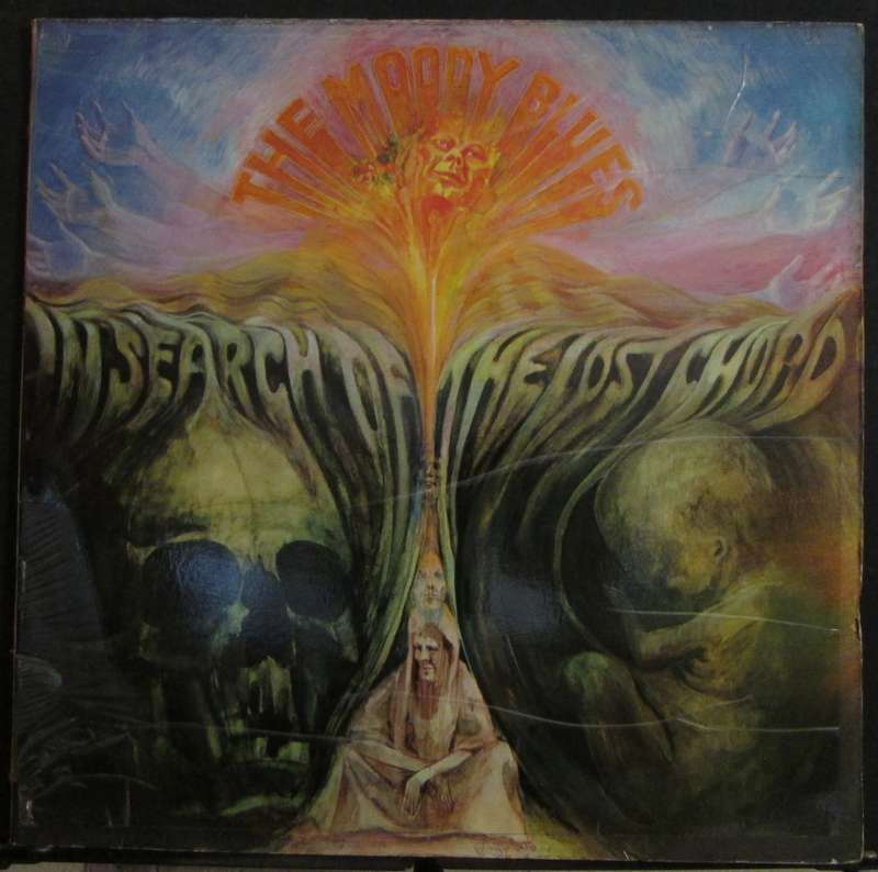 THE MOODY BLUES - IN SEARCH OF THE LOST CHORD  (LP/VINYL)