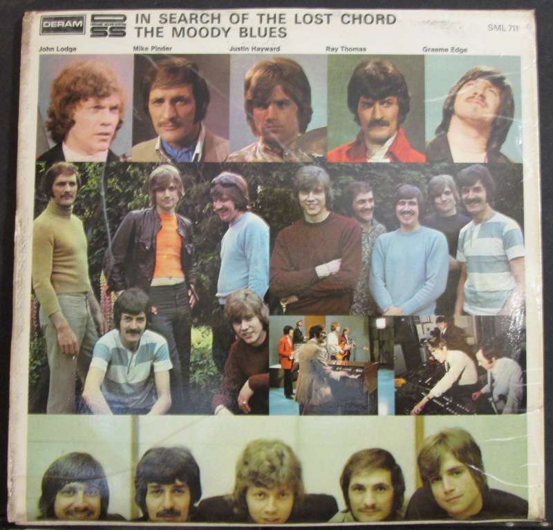 THE MOODY BLUES - IN SEARCH OF THE LOST CHORD  (LP/VINYL)