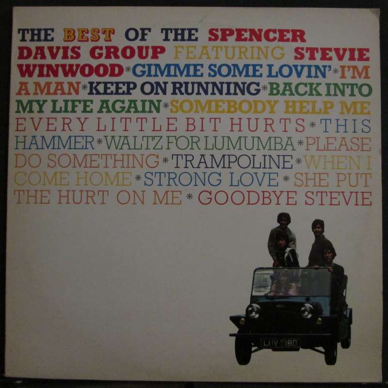 SPENCER DAVIS GROUP featuring STEVIE WINWOOD - THE BEST OF THE SPENCER DAVIS GROUP  (LP/VINYL)