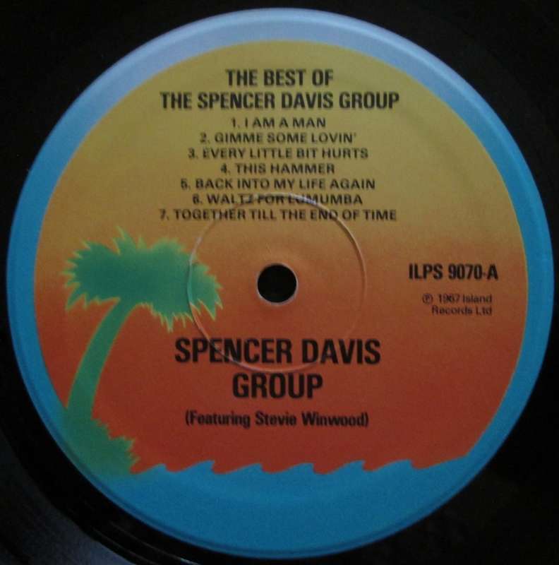 SPENCER DAVIS GROUP featuring STEVIE WINWOOD - THE BEST OF THE SPENCER DAVIS GROUP  (LP/VINYL)