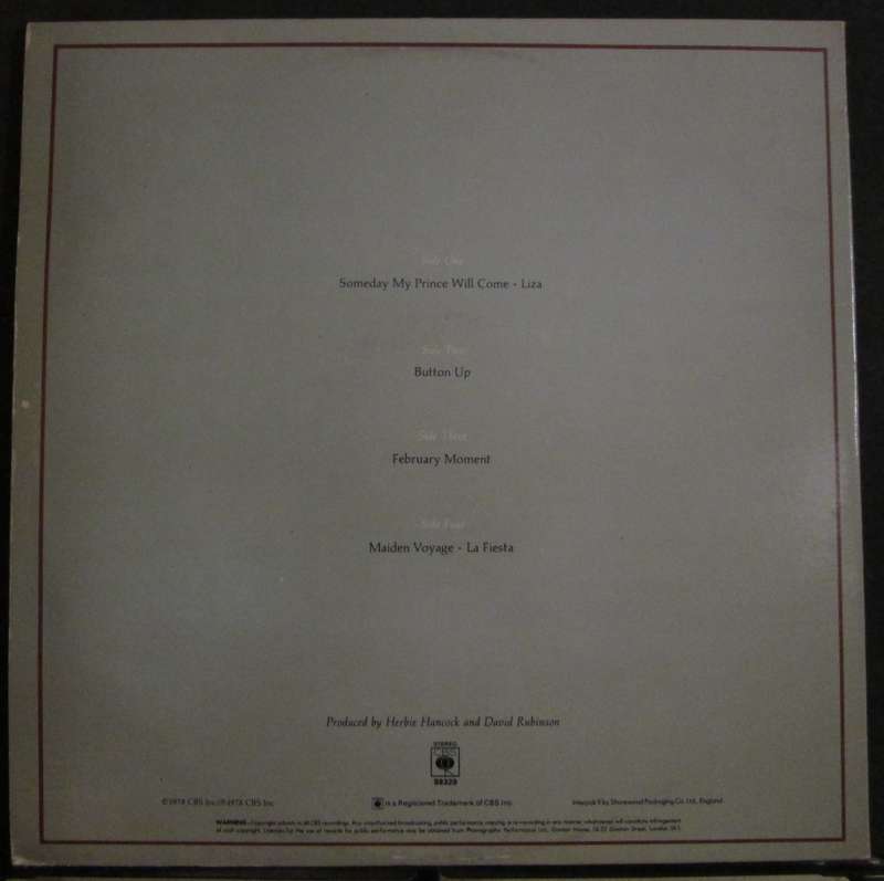 HERBIE HANCOCK & CHICK COREA - AN EVENING WITH HERBIE HANCOCK & CHICK COREA IN CONCERT (2xLP)