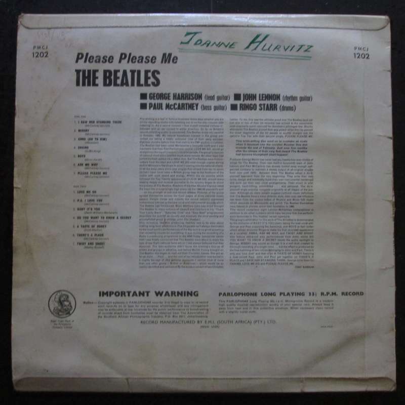 THE BEATLES - PLEASE PLEASE ME  (LP/VINYL)