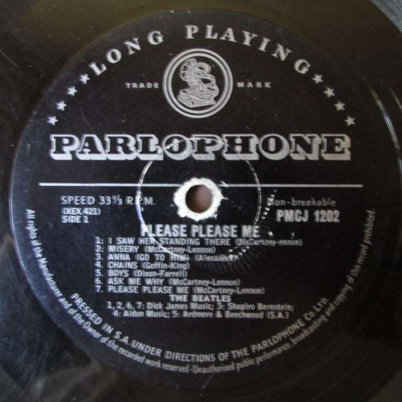 THE BEATLES - PLEASE PLEASE ME  (LP/VINYL)