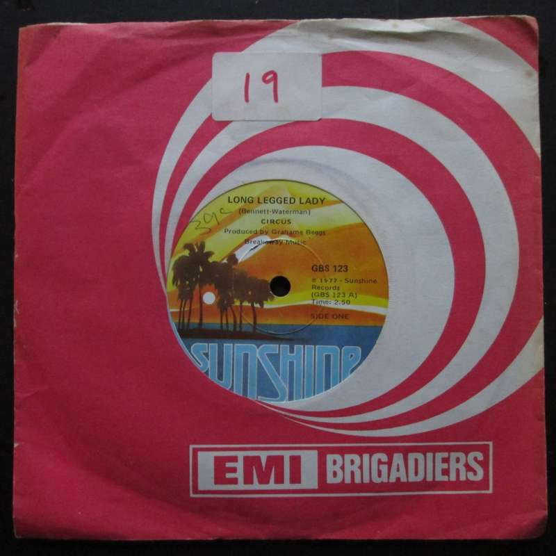 CIRCUS - LONG LEGGED LADY / LIBERATED LADY (7 SINGLE/VINYL)
