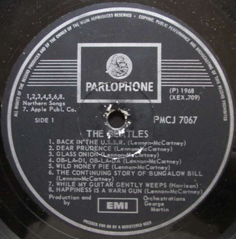 THE BEATLES - THE BEATLES (WHITE ALBUM) (2xLP/VINYL)