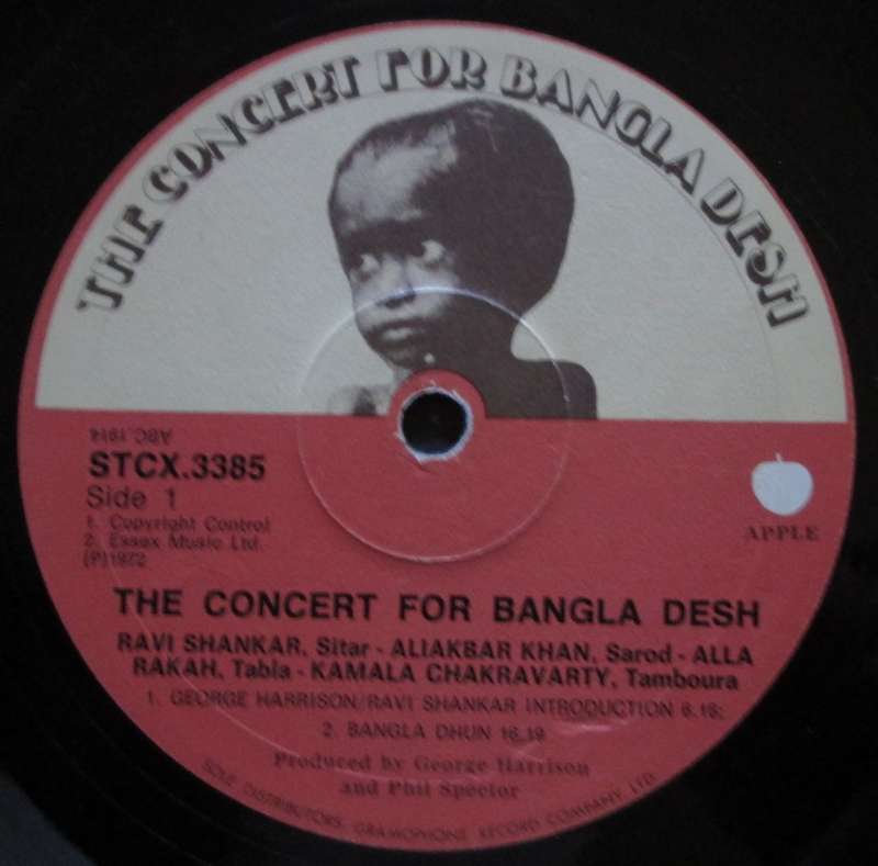 VARIOUS ARTISTS - THE CONCERT FOR BANGLASDESH (3xLP/VINYL)