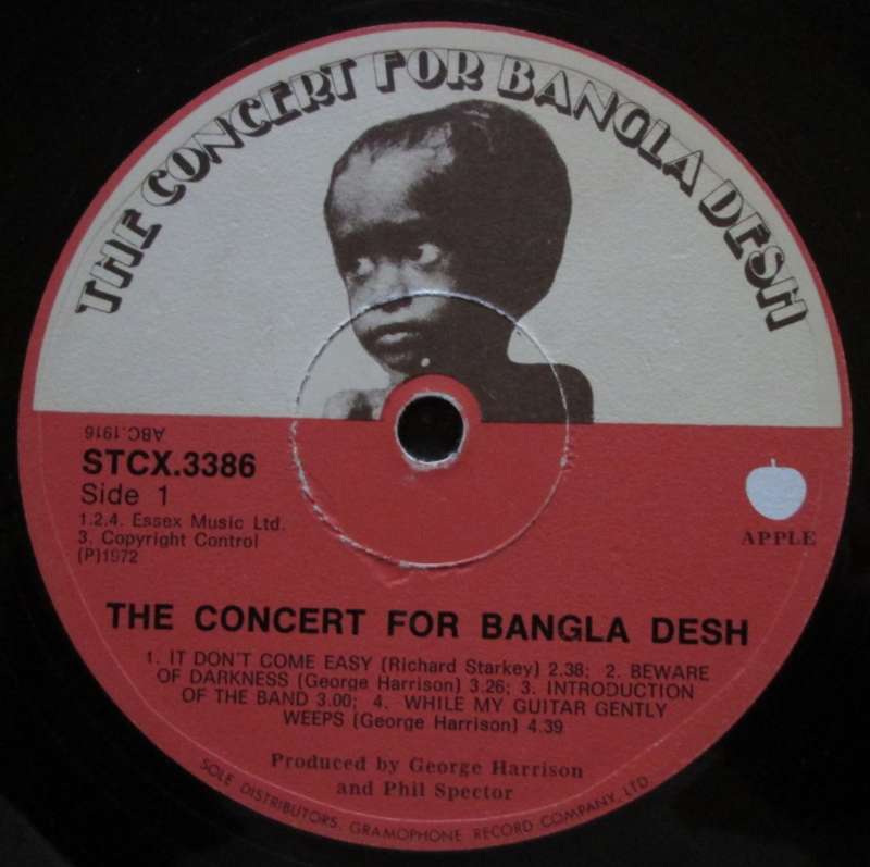 VARIOUS ARTISTS - THE CONCERT FOR BANGLASDESH (3xLP/VINYL)