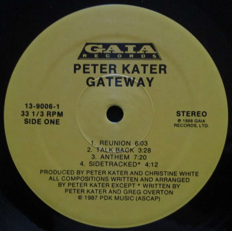 PETER KATER - GATEWAY   (LP/VINYL)
