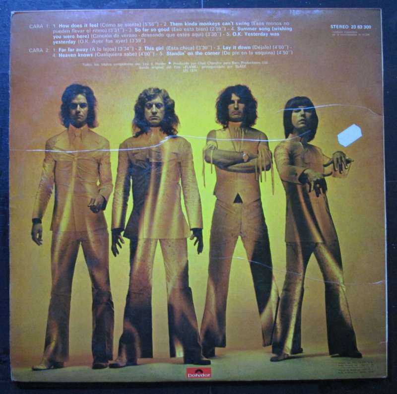 SLADE - SLADE IN FLAME  (LP/VINYL)