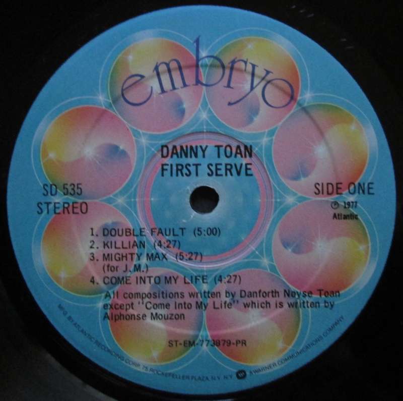 DANNY TOAN - FIRST SERVE  (LP/VINYL)