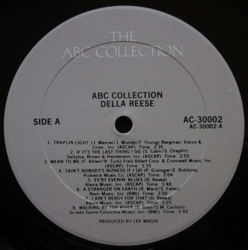 DELLA REESE - THE ABC COLLECTION  (LP/VINYL)
