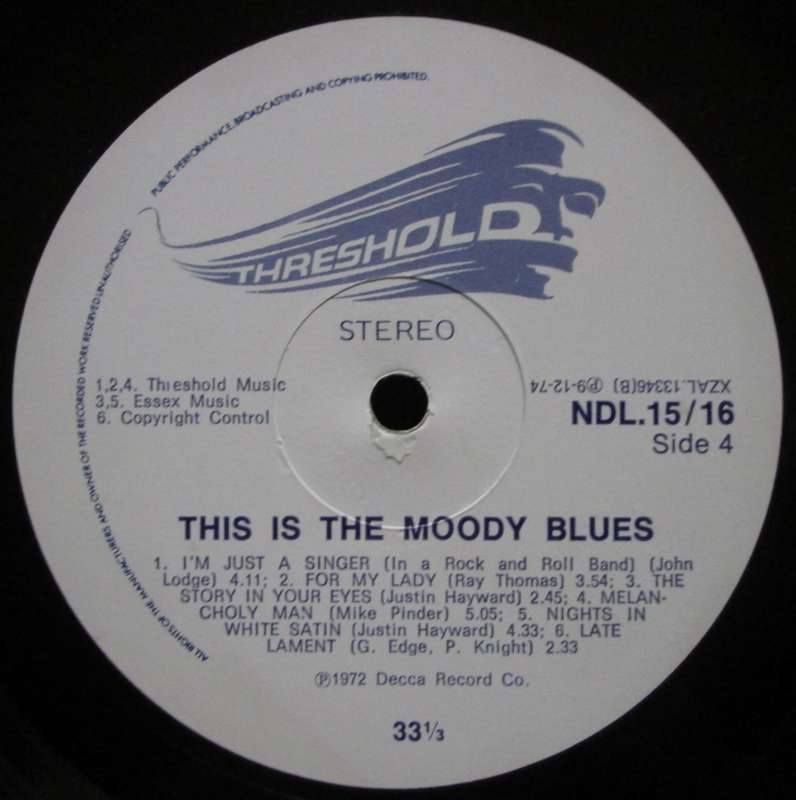 THE MOODY BLUES - THIS IS THE MOODY BLUES (2xLP/VINYL)