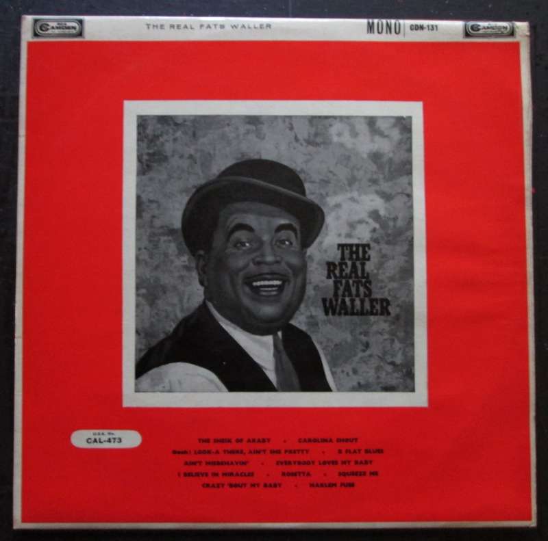FATS WALLER - THE REAL FATS WALLER (LP/VINYL)
