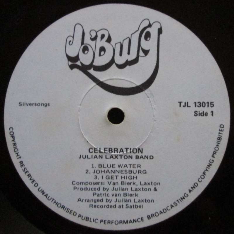 THE JULIAN LAXTON BAND - CELEBRATION  (LP/VINYL)
