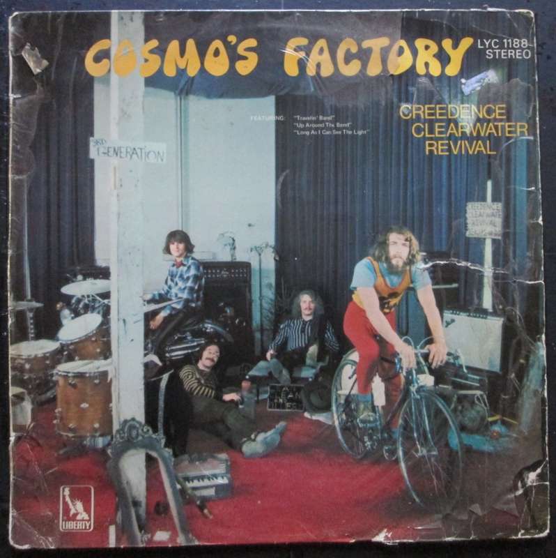 CREEDENCE CLEARWATER REVIVAL - COSMOS FACTORY  (LP/VINYL)