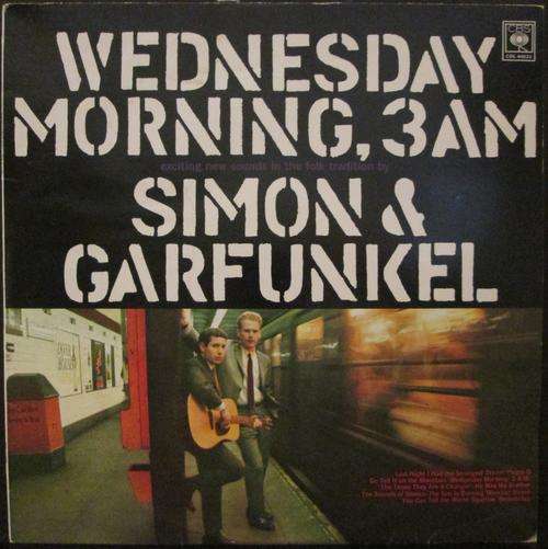 SIMON & GARFUNKEL - WEDNESDAY MORNING, 3AM (LP/VINYL)