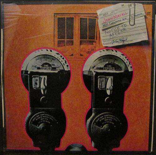 JOHN MAYALL - NOTICE TO APPEAR (LP/VINYL)