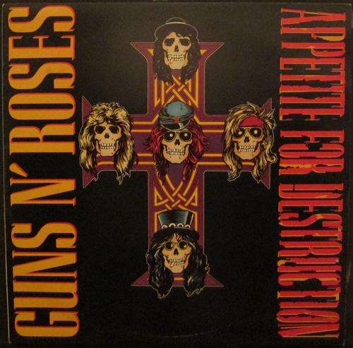 GUNS Nâ ROSES - APPETITE FOR DESTRUCTION (LP/VINYL)