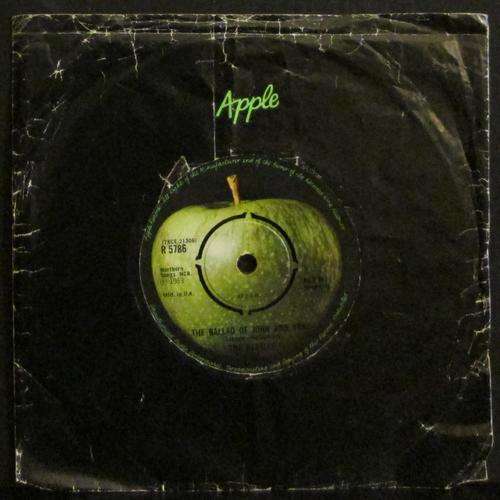 THE BEATLES - THE BALLAD OF JOHN AND YOKO / OLD BROWN SHOE (7 INCH SINGLE/VINYL)