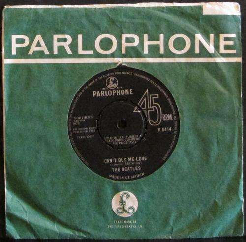 THE BEATLES - CANT BUY ME LOVE / YOU CANT DO THAT  (7 INCH SINGLE/VINYL)