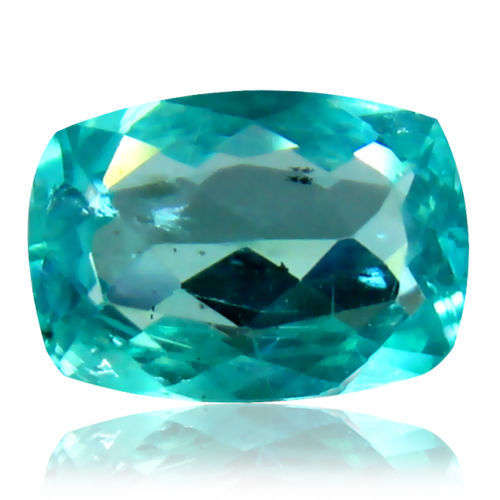 1.18 Ct EXCELLENT TOP FLASH NEW 100% NATURAL NEON BLUE APATITE LOOSE GEMSTONE