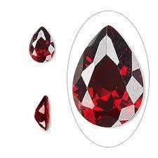 0.842 ct NATURAL GARNET- PEAR