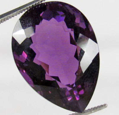 2.29 ct Natural Amethyst - Pear Cut Faceted