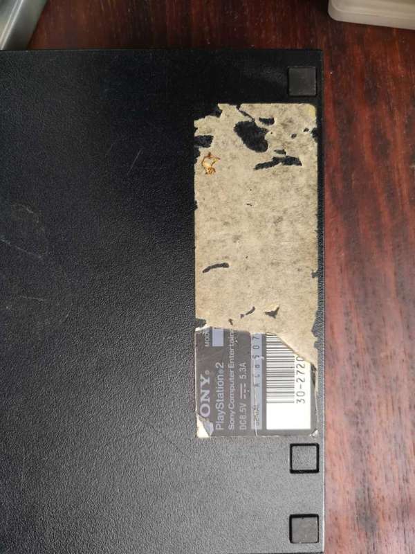 PS2 Slim - Chipped with Games (Not Working)